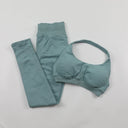 Seamless High-Elastic Yoga Set for Women 2 Piece Sportswear Seamless High-Elastic Yoga Set for Women 2 Piece Sportswear