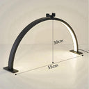 Moon Lamp: Adjustable Brightness Half Moon LED Nail Art Lamp 50W Moon Lamp: Adjustable Brightness Half Moon LED Nail Art Lamp 50W