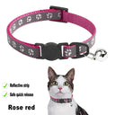 Colorful Cartoon Pet Collar with Bell Adjustable Safety Necklace Colorful Cartoon Pet Collar with Bell Adjustable Safety Necklace