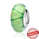 Colorful Heart Murano Glass Charm Sterling Silver Pandora Colorful Heart Murano Glass Charm Sterling Silver Pandora