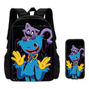 2 Pcs Set Smiling Anime Critters Backpack With Pencil Bags 2 Pcs Set Smiling Anime Critters Backpack With Pencil Bags