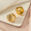 Vintage Stainless Steel Water Drop Hoop Earrings Classy Vintage Stainless Steel Water Drop Hoop Earrings Classy