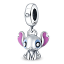 New 925 Sterling Silver Wolf Head Dumbo Pendant Beads New 925 Sterling Silver Wolf Head Dumbo Pendant Beads