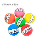 Squeaky Rubber Dog Ball Toy for Small Dogs Interactive Chew Squeaky Rubber Dog Ball Toy for Small Dogs Interactive Chew