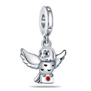 New 925 Sterling Silver Wolf Head Dumbo Pendant Beads New 925 Sterling Silver Wolf Head Dumbo Pendant Beads