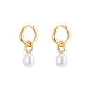 Elegant Silver Pearl Earrings: Timeless Luxury Accessory Elegant Silver Pearl Earrings: Timeless Luxury Accessory