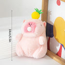 Funny Capybara Plush Toys Cute Keychain Pendant Doll Gift Funny Capybara Plush Toys Cute Keychain Pendant Doll Gift