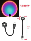 USB LED Sunset Lamp Night Light Projector for Decor Magic USB LED Sunset Lamp Night Light Projector for Decor Magic