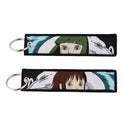 Anime Key Tag Keychain Zinc Alloy Accessory For Fans Anime Key Tag Keychain Zinc Alloy Accessory For Fans