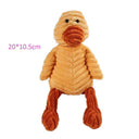 Plush Dog Toy Animals Corduroy Bite-Resistant Squeaky Toys Plush Dog Toy Animals Corduroy Bite-Resistant Squeaky Toys