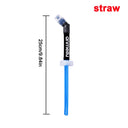 Ultralight Collapsible BPA-Free Water Bottle With Straw 500ml Ultralight Collapsible BPA-Free Water Bottle With Straw 500ml