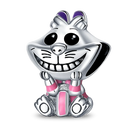 New 925 Sterling Silver Wolf Head Dumbo Pendant Beads New 925 Sterling Silver Wolf Head Dumbo Pendant Beads