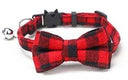 Charming Breakaway Bow Tie Cat Collar with Bell Safety Style Charming Breakaway Bow Tie Cat Collar with Bell Safety Style