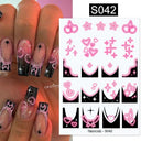 3D Sakura Blossom Nail Art Stickers for Elegant Designs 3D Sakura Blossom Nail Art Stickers for Elegant Designs