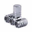 Aluminum Car Tire Valve Caps Stylish Airtight Covers Aluminum Car Tire Valve Caps Stylish Airtight Covers