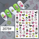 Adorable Cartoon Hello Kitty Nail Sticker Set for Nail Art Adorable Cartoon Hello Kitty Nail Sticker Set for Nail Art