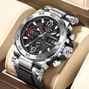 LIGE Men's Ultimate Multi-Function Sports Watch Powerhouse of Style LIGE Men's Ultimate Multi-Function Sports Watch Powerhouse of Style