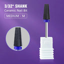 Ceramic Tungsten Nail Drill Bit Set for Manicure Buffing Ceramic Tungsten Nail Drill Bit Set for Manicure Buffing