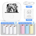 Portable Wireless Mini Sticker Printer For Customizable On-the-Go Printing Portable Wireless Mini Sticker Printer For Customizable On-the-Go Printing