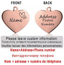 Engraved Pet Necklace: Custom Cat and Dog ID Tag Pendant Engraved Pet Necklace: Custom Cat and Dog ID Tag Pendant