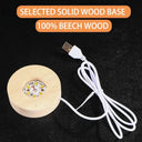 Luminous Crystal Ball LED Night Light Saturn Lamp Luminous Crystal Ball LED Night Light Saturn Lamp