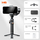 Hohem-iSteady M6 Kit for Smartphone Videography and AI Tracker Hohem-iSteady M6 Kit for Smartphone Videography and AI Tracker