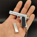 Beretta 92F Metal Keychain Toy Gun Miniature Pistol Gift Beretta 92F Metal Keychain Toy Gun Miniature Pistol Gift
