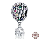 Sparkling Zircon Heart Charm Pendant Sterling Silver Jewelry Sparkling Zircon Heart Charm Pendant Sterling Silver Jewelry