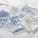 Breathable Cotton Panties Set With Fun Print Underwear Breathable Cotton Panties Set With Fun Print Underwear