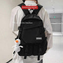 Campus Chic Waterproof Schoolbag With Practical Storage Campus Chic Waterproof Schoolbag With Practical Storage