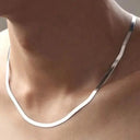 Elegant Gold and Silver Chain Necklace for Women Jewelry Elegant Gold and Silver Chain Necklace for Women Jewelry