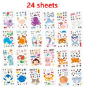 Children's Animal Puzzle Sticker Game for Fun Learning Experience Children's Animal Puzzle Sticker Game for Fun Learning Experience