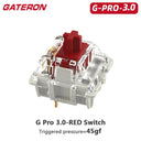 Gateron Pro Enhanced Hot-swappable Mechanical Keyboards Gateron Pro Enhanced Hot-swappable Mechanical Keyboards