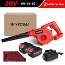 VVOSAI 20V Garden Electric Blower Cordless Power Tool Easy Use VVOSAI 20V Garden Electric Blower Cordless Power Tool Easy Use