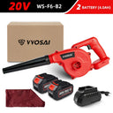 VVOSAI 20V Cordless Garden Blower Easy Use For Cleaning VVOSAI 20V Cordless Garden Blower Easy Use For Cleaning
