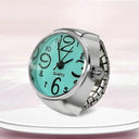 Vintage Finger Watch Ring Elegant Timepiece with Punk Flair Vintage Finger Watch Ring Elegant Timepiece with Punk Flair