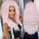 Blonde Ombre Voluminous Curls Wig Stylish Hairpiece for Women Blonde Ombre Voluminous Curls Wig Stylish Hairpiece for Women