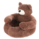 Cozy Bear Hug Dog Bed Winter Warm Plush Cat Mat Nest Sofa Cozy Bear Hug Dog Bed Winter Warm Plush Cat Mat Nest Sofa