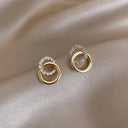 Heart Pearl Earrings Elegant Feminine Jewelry Chic Look Heart Pearl Earrings Elegant Feminine Jewelry Chic Look