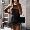 Allure Backless Mini Dress Custom Fit Summer Glamour Allure Backless Mini Dress Custom Fit Summer Glamour