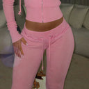 BIIKPIIK Drawstring Hooded Hoodie Suits Set for Women BIIKPIIK Drawstring Hooded Hoodie Suits Set for Women