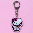 Anime Hello Kitty And My Melody Keychain Set For Fans Anime Hello Kitty And My Melody Keychain Set For Fans