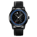 SKMEI Moon Phase Leather Wristwatch Stylish Timepiece Design SKMEI Moon Phase Leather Wristwatch Stylish Timepiece Design