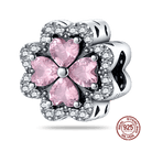 Zircon Heart Charm Pendant Sparkling Sterling Silver Jewelry Zircon Heart Charm Pendant Sparkling Sterling Silver Jewelry