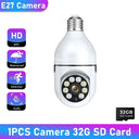 Night Vision WiFi Camera Bulb With Full Color Tracking Zoom Night Vision WiFi Camera Bulb With Full Color Tracking Zoom