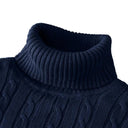 Men's Winter Turtleneck Wool Sweater Stylish Cozy Pullover Men's Winter Turtleneck Wool Sweater Stylish Cozy Pullover