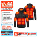 19 Areas Self Heating Vest Men's Heated Jacket USBWarm Sport 19 Areas Self Heating Vest Men's Heated Jacket USBWarm Sport