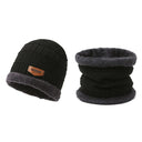 GETINFIT Winter Velvet Warm Woolen Hat and Scarf Set for All GETINFIT Winter Velvet Warm Woolen Hat and Scarf Set for All
