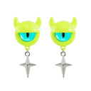 Kiss Jewelry Cute Monster Eyes Stud Earrings Trendy Kpop Fashion Gift Kiss Jewelry Cute Monster Eyes Stud Earrings Trendy Kpop Fashion Gift