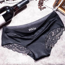 Plus-Size Silk Lace Panties for Comfort Plus-Size Silk Lace Panties for Comfort